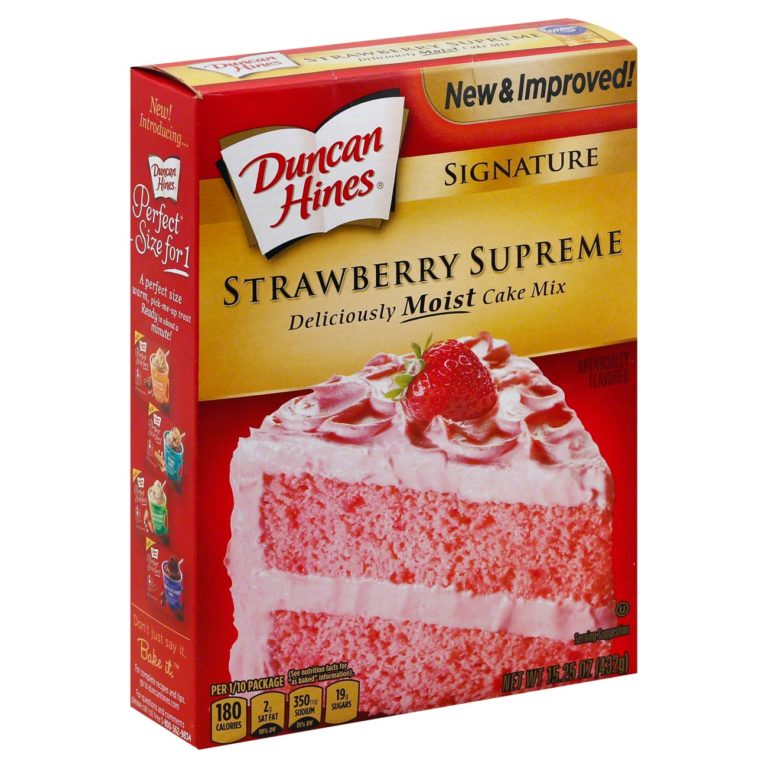 Duncan Hines Strawberry Supreme Cake Mix Shop JetFast™